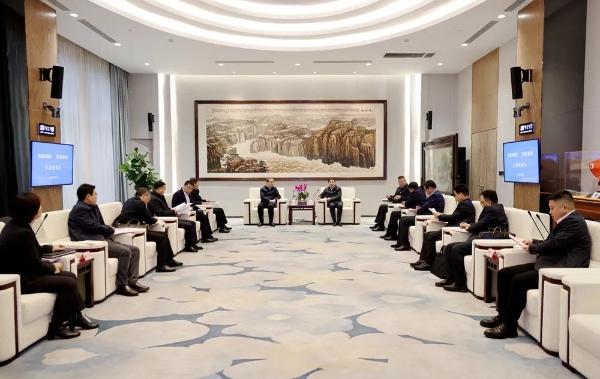 安康市委副書記、市長王浩一行到陜煤集團(tuán)座談交流
